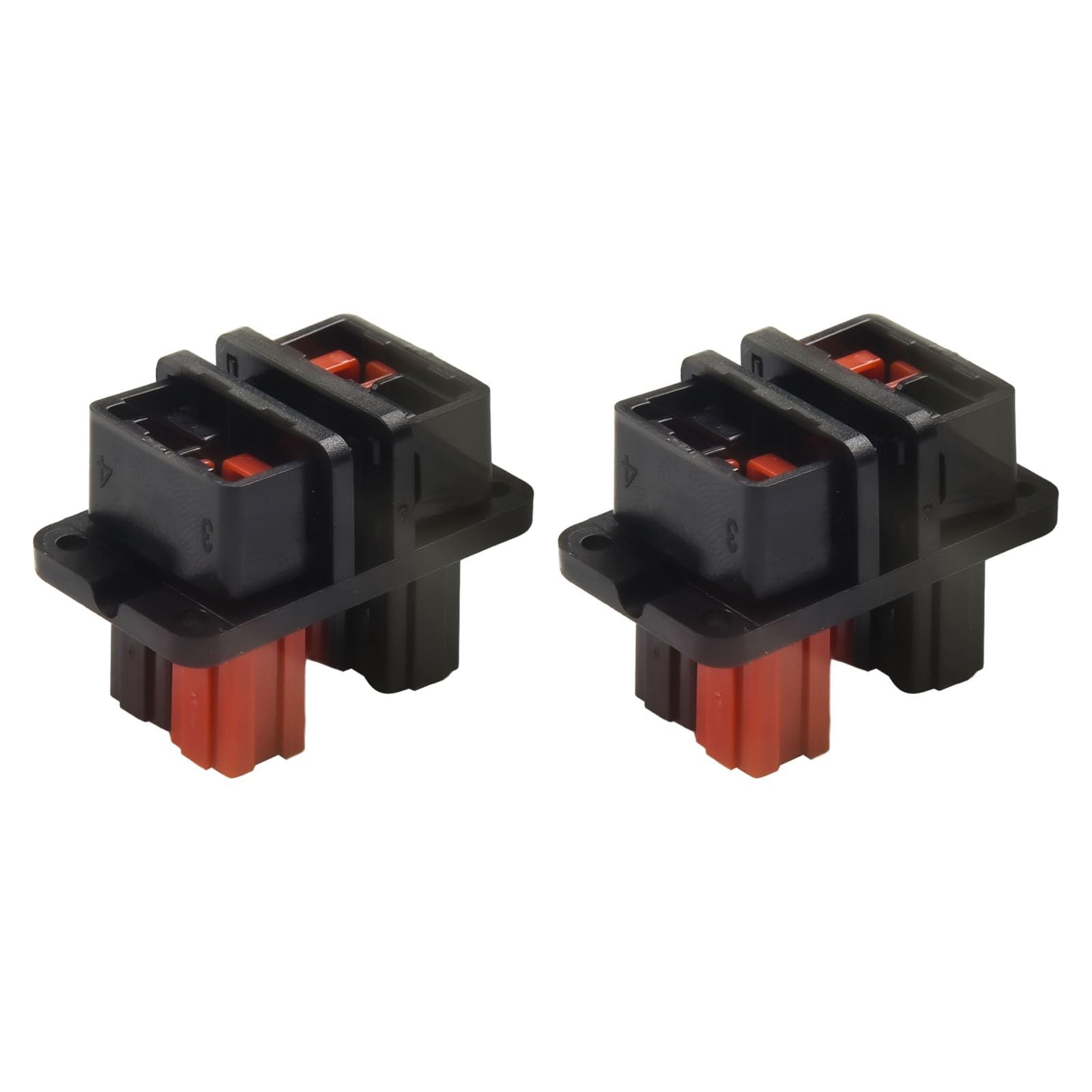 30A 600V Stecker Anderson Stecker Power Bracket Solar EV Gabelstapler 4-polig Panel Mount Kit für Camping Marine Set