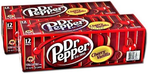 Dr PepperCherry Vanilla 12 oz. (355 mL) - 24 Pack