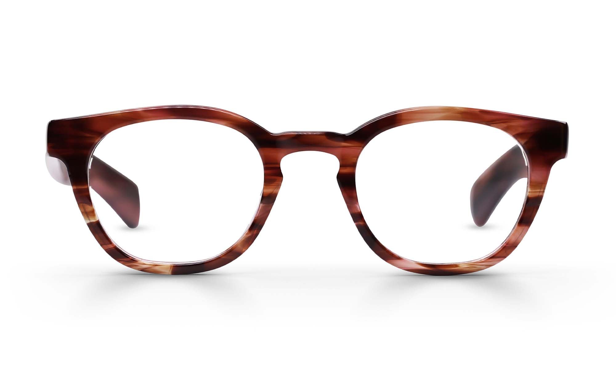 eyebobs - Total Wit | Premium Reading Glasses for Men and Women | Round Frame for Average Faces | Available in 0.0x - 4.0x