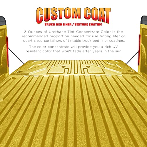 Image of Custom Coat 3 Ounce, Safety Yellow, Bedliner Tint Concentrate