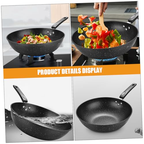 Wok pequeño antiadherente de piedra Maifan Cabilock miniatura 7