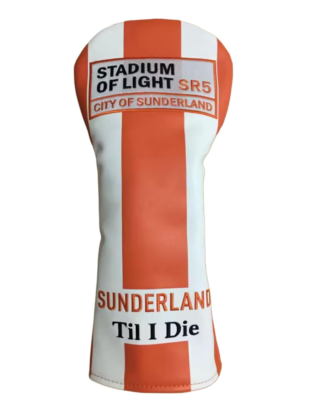Sunderland - Stadium of Light 'Till I Die' Golf Driver Headcover PU Leather