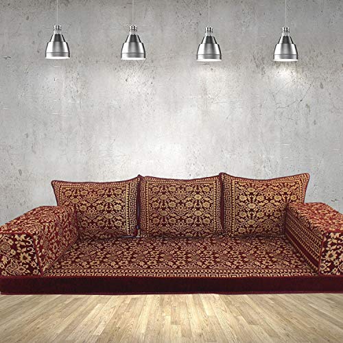 Spirit Home Interiors Bodencouch Sitz Boden Sitz Sofa Boden Couch Ecksofa Eckcouch / SHI_FS358 – Bild 4