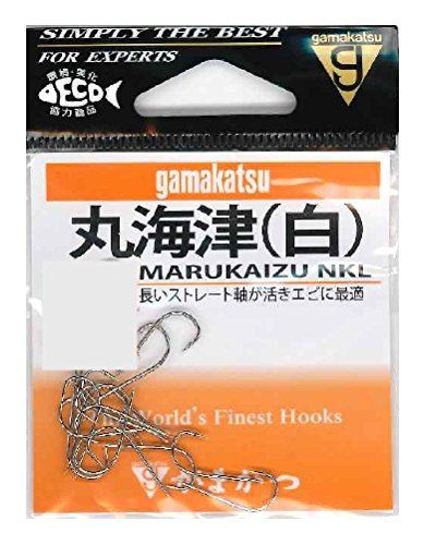 Amazon | がまかつ(Gamakatsu) 丸海津 白 9号 | Gamakatsu(がまかつ