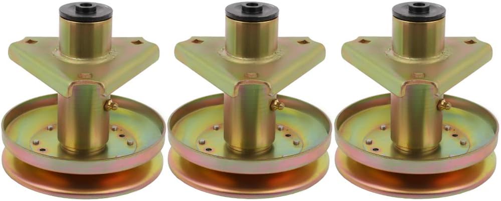 SCITOO Mower Spindle fits for John Deere: AM121324, AM126225, GY00038, for MTD for Cub Cadet for Troy-Bilt: 11037, for Oregon: 82-355, for Stens: 285-111