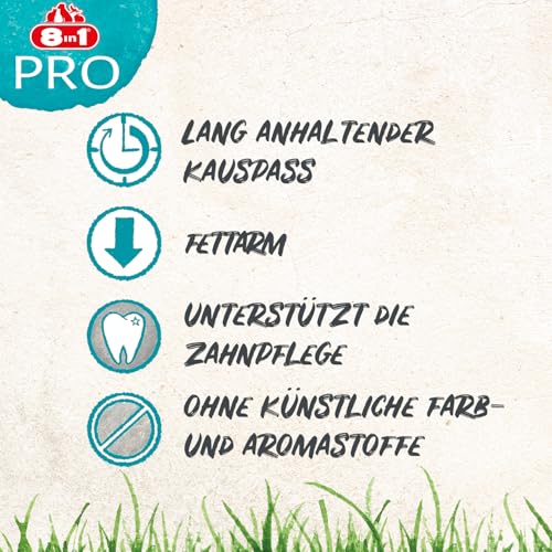 8in1 Pro Dental Sticks - gesunde Kaustangen für Hunde zur Zahnpflege, 3 Stück