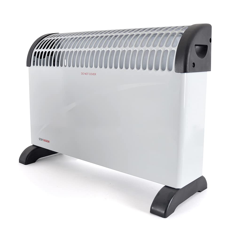 Staywarm White 2000W Convector Heater With 3 Heat Settings / Variable Thermostat / Frost Watch Protection - F2403wh