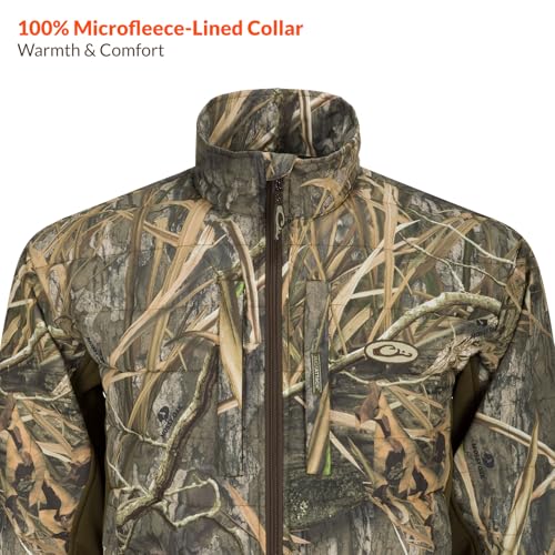 DRAKE Men's LST Double Down Endurance Hybrid Liner Insulated Breathable Adjustable Stretchy Full-Zip Outdoor Hiking Jacket3