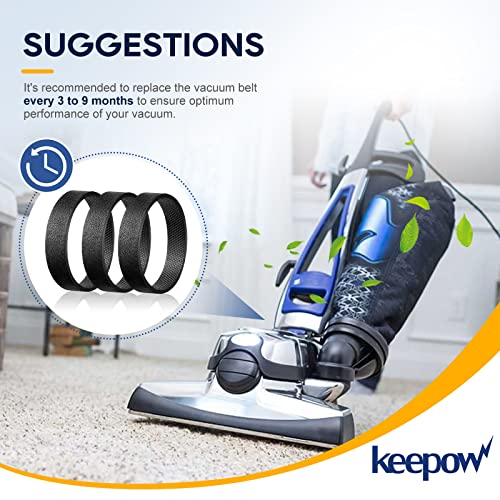 KEEPOW Replacement Belts For Kirby Vacuum, 301291 Parts