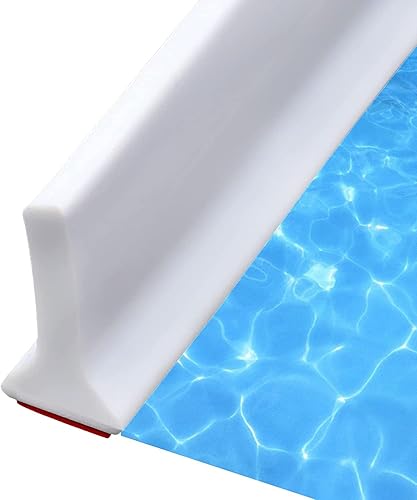 Protector de agua plegable para ducha, protector contra salpicaduras de agua, barrera de agua para cabina de ducha, retenedor para separación húmeda