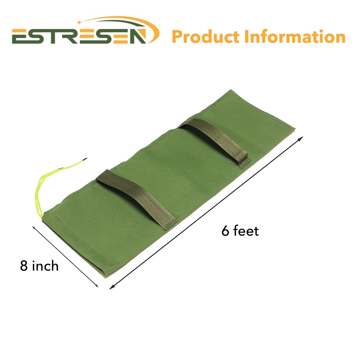 Estresen Pack of 2 Sandbags for Filling with Handles Sandbag, Flood Protection, Silo Sandbags, Flood Barrier, Sandbags - Image 2