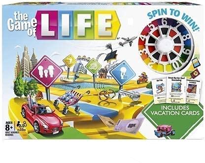 Image of The Game of Life Family Board Game | Fun Strategy & Life Simulation Game | 2-4 Players | Exciting Choices & Career Paths | Indoor Game for Kids & Adults Ages 8+.