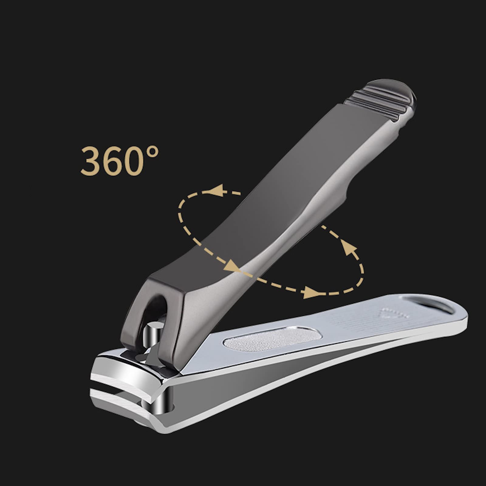 EWANTO 100x 2er Nagelknipser - Set Nagelschneider für Finger und Zehnnägel Männer und Frauen im schwarzen Samtsäckchen schwarzen Säckchen Set Nagelschneider Nagelzwicker 2 verschiedene Größen