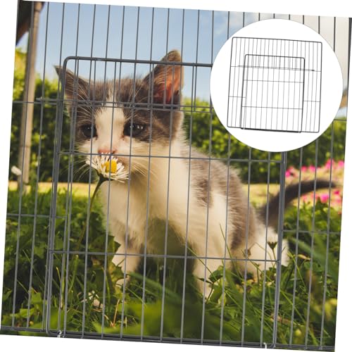Accessoire de cage flexible pour chiens et chats avec porte intégrée - 6