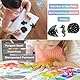 VOSSOT Kratzbilder Meerestiere Set für Kinder – 64 Stück Kratzpapier Regenbogen Scratch Art mit Holzstiften & Bändern – Bastelset Kindergeburtstag DIY Geschenkideen Jungen Mädchen für Party Mitgebsel