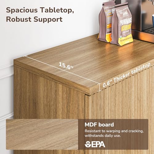 Belleze 014-HG-40016-CAM Sideboard Buffet Cabinet thumb #5