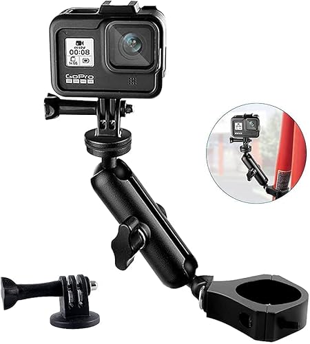 Miniatura 8 de Soporte de montaje de cámara UTV ATV 360  GoPro Roll Bar Mount Accesorios de cámaras de acción accesorio para barra de rollo y tubo de 1.75"-2"