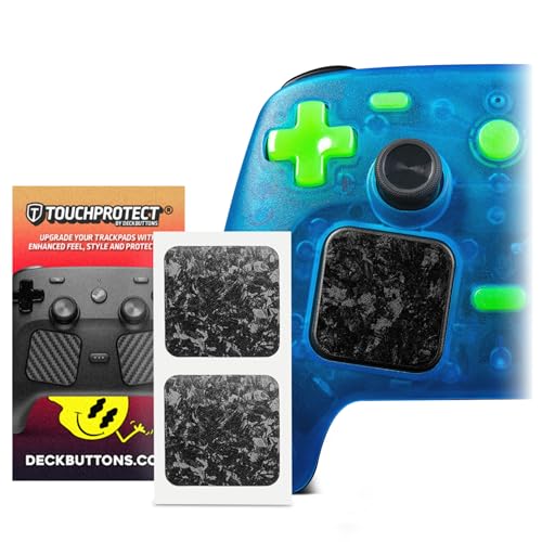 Skin contrôleur de vapeur carbone forgé pour setup gaming chic