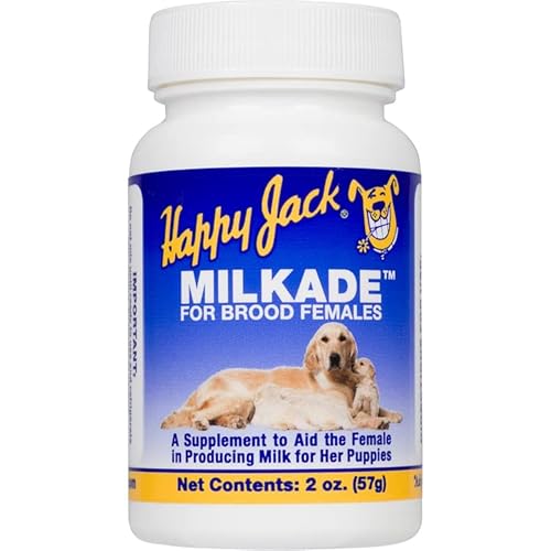 HAPPY JACK Milkade Dog Breeding & Nursing Supplies, Milk Production ...