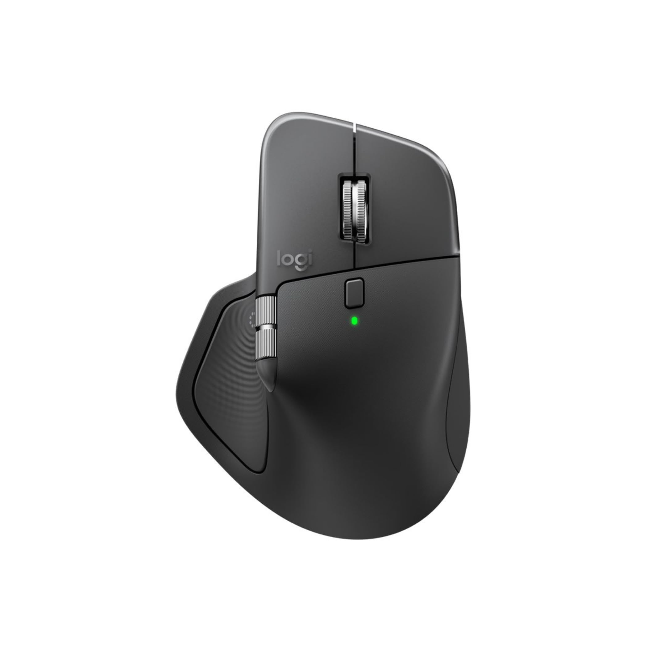 Logitech MX Master 4 for Business, bezprzewodowa mysz z dyskretnymi kliknięciami, 8000 PPP, przewijanie MagSpeed, odbiornik Logi Bolt, Bluetooth, akcje pierścienia, dotykowe, ładowanie USB-C-Graphite