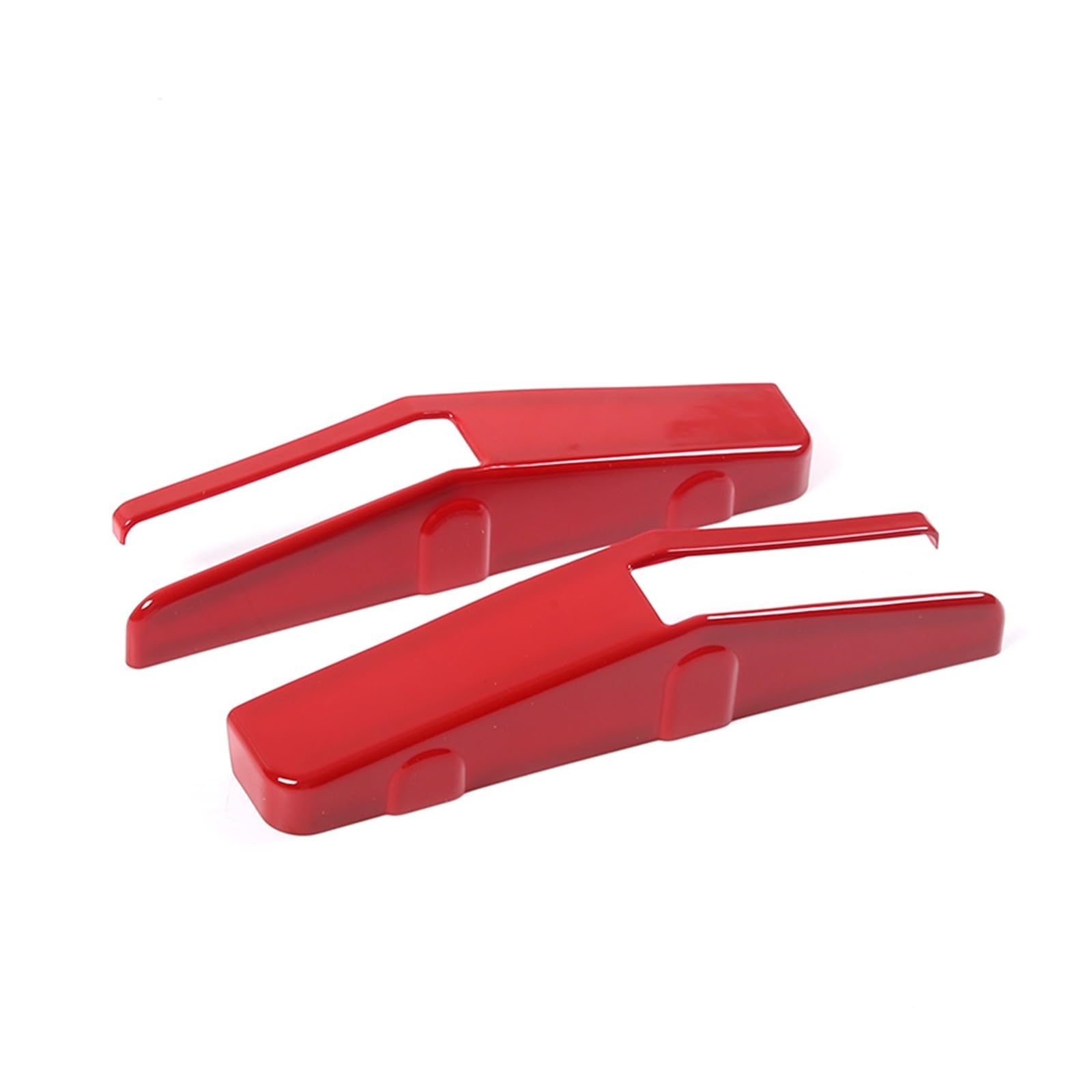 Vetjmua Red Interior Trim For Corvette C8 For Stingray Z51 Z06 2020-23 Emergency Door Lock Switch Trim Stickers Car Interior Accessories Cover Trim Sticker(Red)