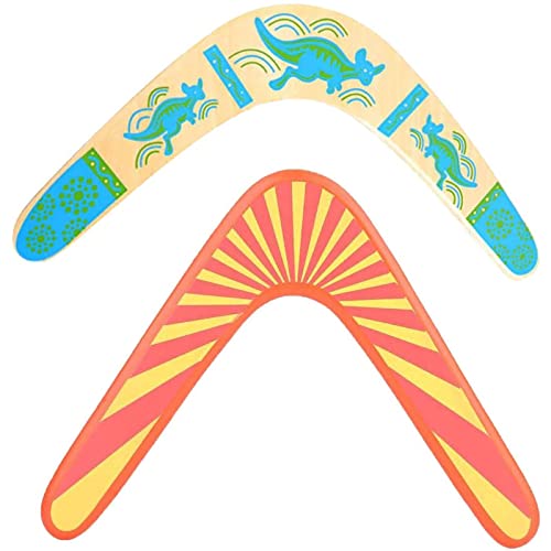 Guador Boomerang in Legno (2 Pezzi)