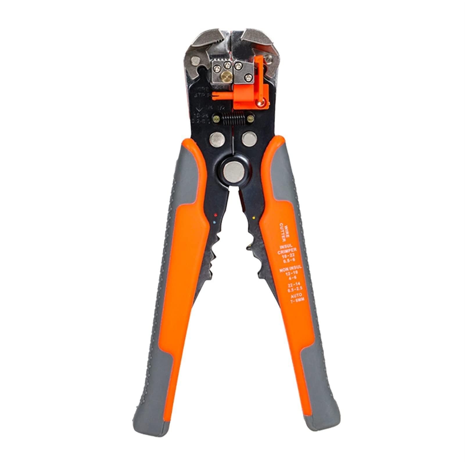 Pelacables/cortador/engarzadora Terminales de stripper Stripper automáticos Alicates de Crimp Cutter Cutter Herramientas multifuncionales de alta precisión Herramientas de mano conjuntos Para pelar ca