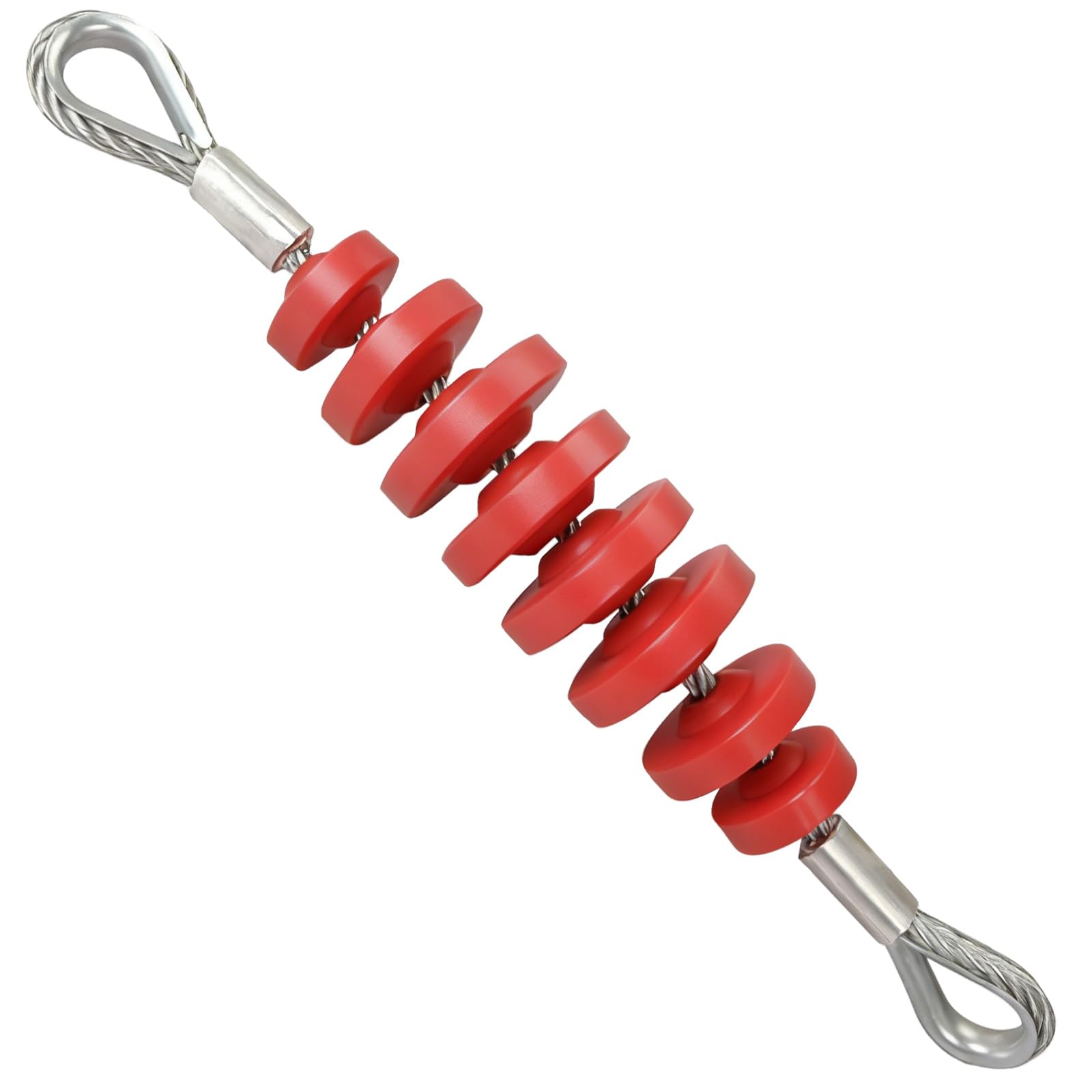 Photo 1 of 30464K 4-Inch Flexible Cable Conduit Mandrel, Cable Puller Flexible Mandrel Basket-Type Pulling Grip, 6600LB Capacity for Duct Preparation & Cable Pulling for Electrical Contractors