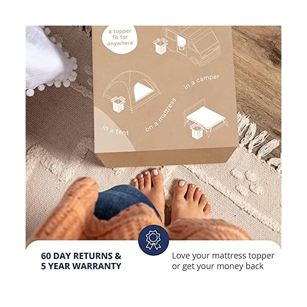 ViscoSoft 3 Inch Memory Foam Mattress Topper Twin XL Select High