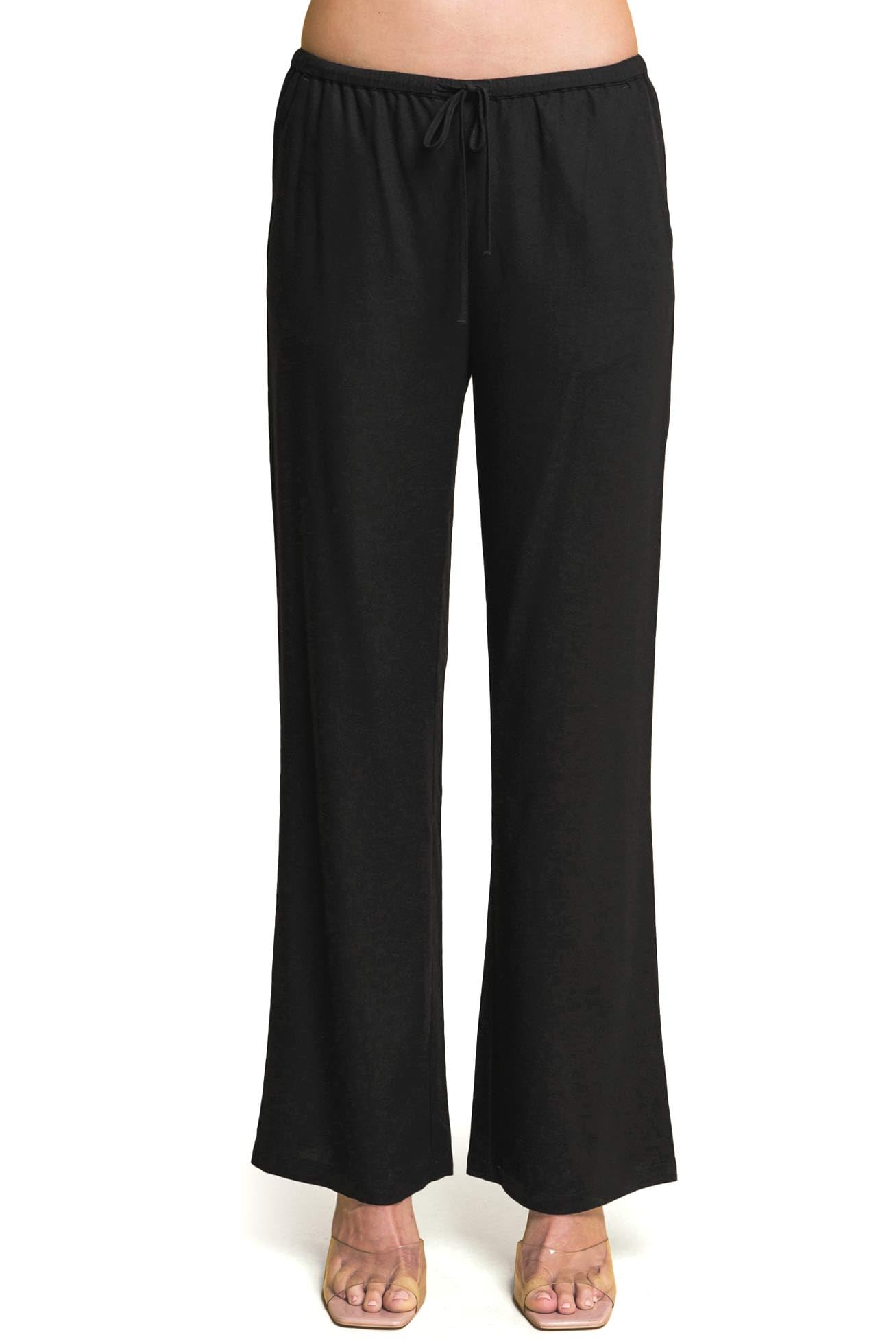 Love Tree Womens Juniors High Rise Casual Drawstring Linen Pants