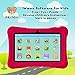 PRITOM 7 inch Kids Tablet | Quad Core Android 13, 32 GB ROM | WiFi,Bluetooth,Dual Camera | Educational,Games,Parental Control,Kids Software Pre-Installed with Kids-Tablet Case