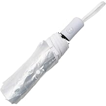 Clear Umbrella Automatic Open Foldable, Transparent Collapsible Umbrella