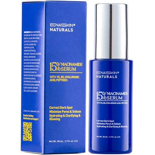 Niacinamide Serum 15% for Face – Dark Spot Corrector, Pore Minimi...