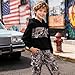 Voxikidio Size 6 7 Years Fashion Boys Clothes Camouflage Longsleeve Hoodies Sweatshirt Cargo Pants Fall Winter Outfits Set(6-7Y)