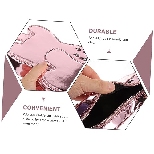 Sac guitare rose pour vos soirées branchées le messager crossbody chic de SOIMISS