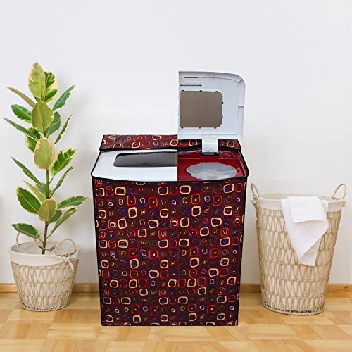 Glassiano Washing Machine Cover for Samsung WT1007AG Semi Automatic Top Load 8 kg Washing Machine, Sams72
