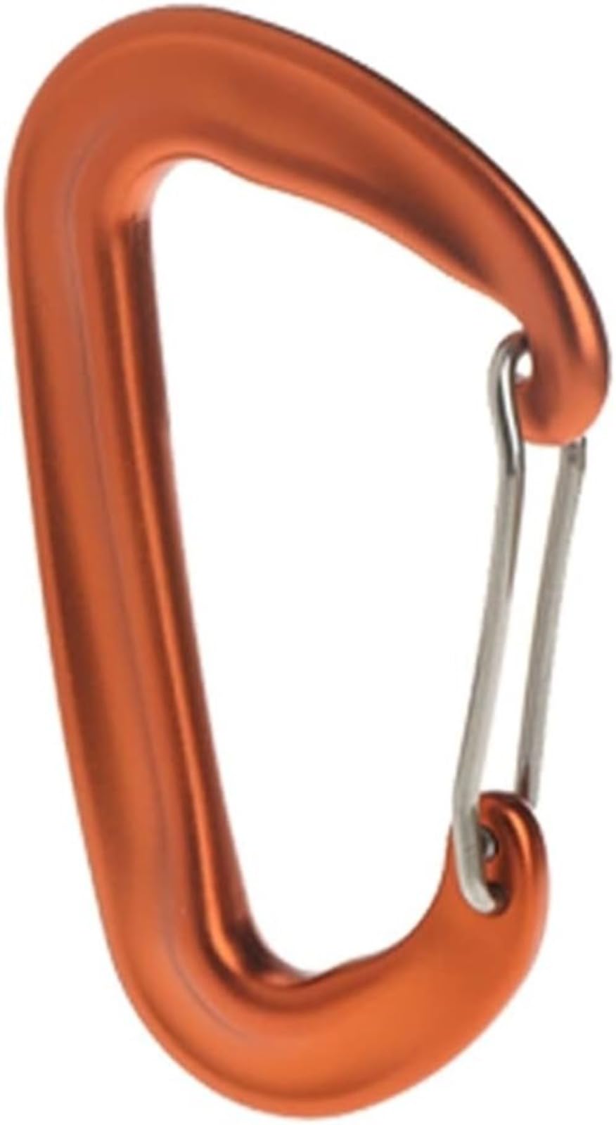 Mousqueton en aluminium 12KN en forme de D, aluminium aéronautique 7075, léger 22 g, grille métallique, 8 x 5 cm, pour escalade, camping, randonnée, sac à dos, utilisation en extérieur, multicolore
