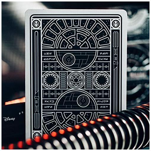 Theory11 Star Wars Dark Side Silver Edition Playing Cards (Graphite Grey) Deck - Image 6
