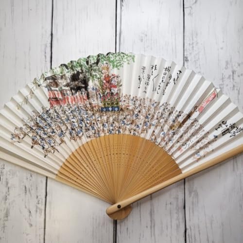 博多祇園山笠 二番山笠 中洲流 扇子 - 製品詳細