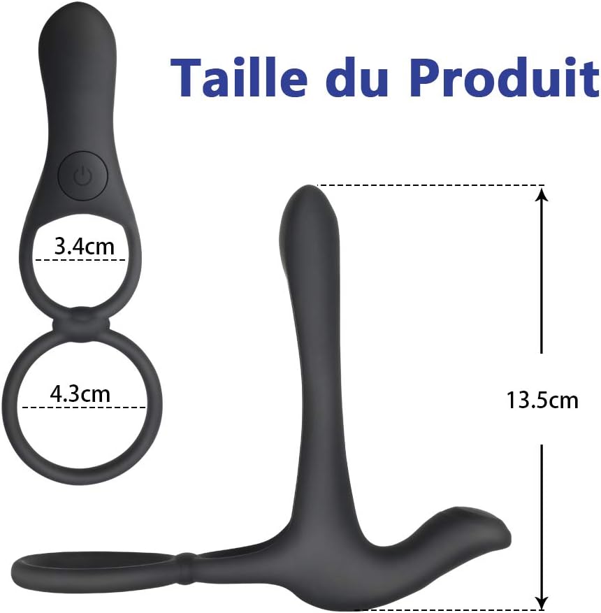 BOMBOMDA Anillos para el Pene para Hombres, Anillos Dobles ...