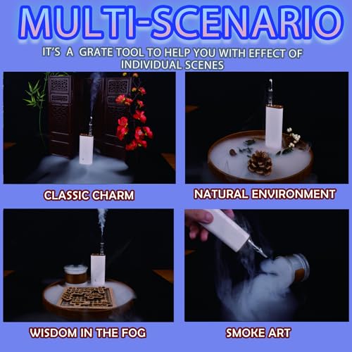 Máquina de humo portátil con control remoto, diseño compacto miniatura 2