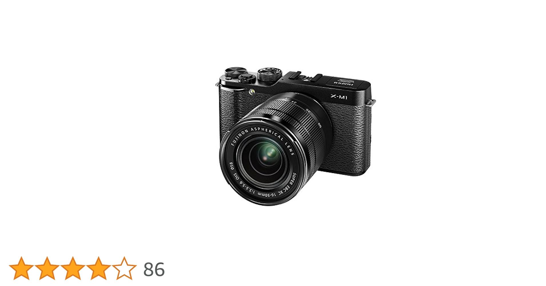 Amazon Canada: FUJIFILM X-M1 Black KIT W/XC16-50MM