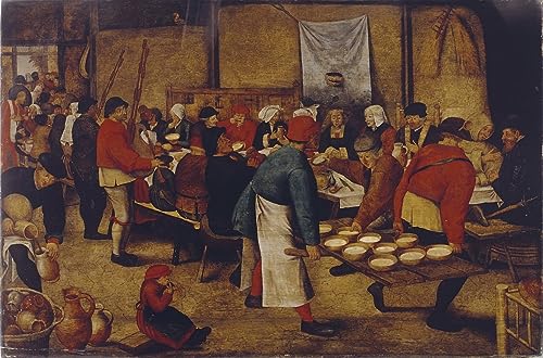 Décoration Chambre avec l'impression d'art Repas de noces Brueghel