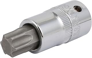 Aexit TX60 Torx Hand Operated Tools Head 54mm Long 1/2-inch Square Drive Cr-V Impact Socket Model:84as182qo80