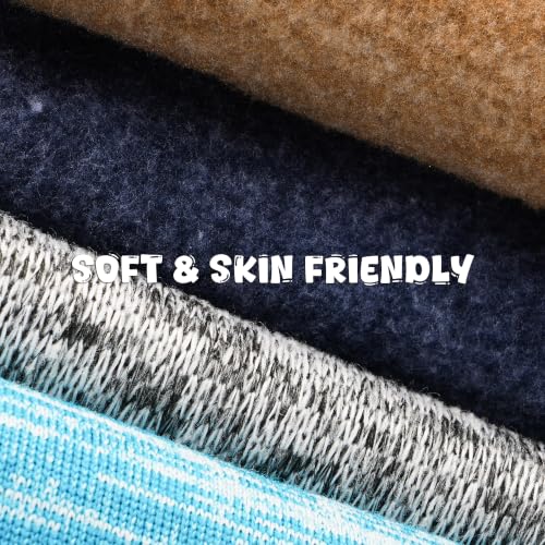 Image of 4 Pack Dog Sweaters for Small Dogs Girl Boy Winter Fleece Clothes Warm Soft Dog Sweatshirt Outfit for Dogs Cats Pet Apparel