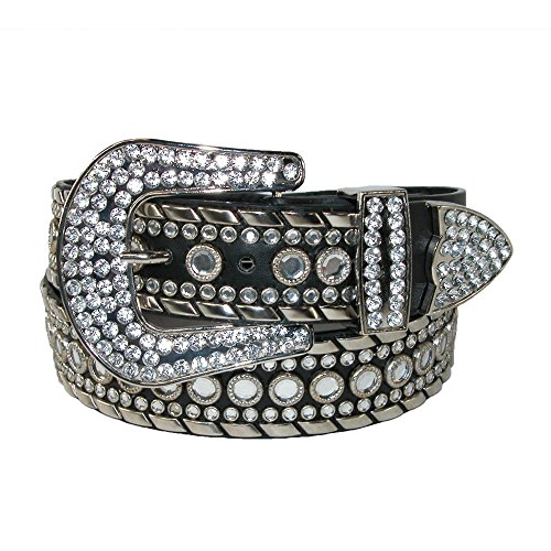 Ceinture western diamante femmes CTM pour sublimer vos jeans