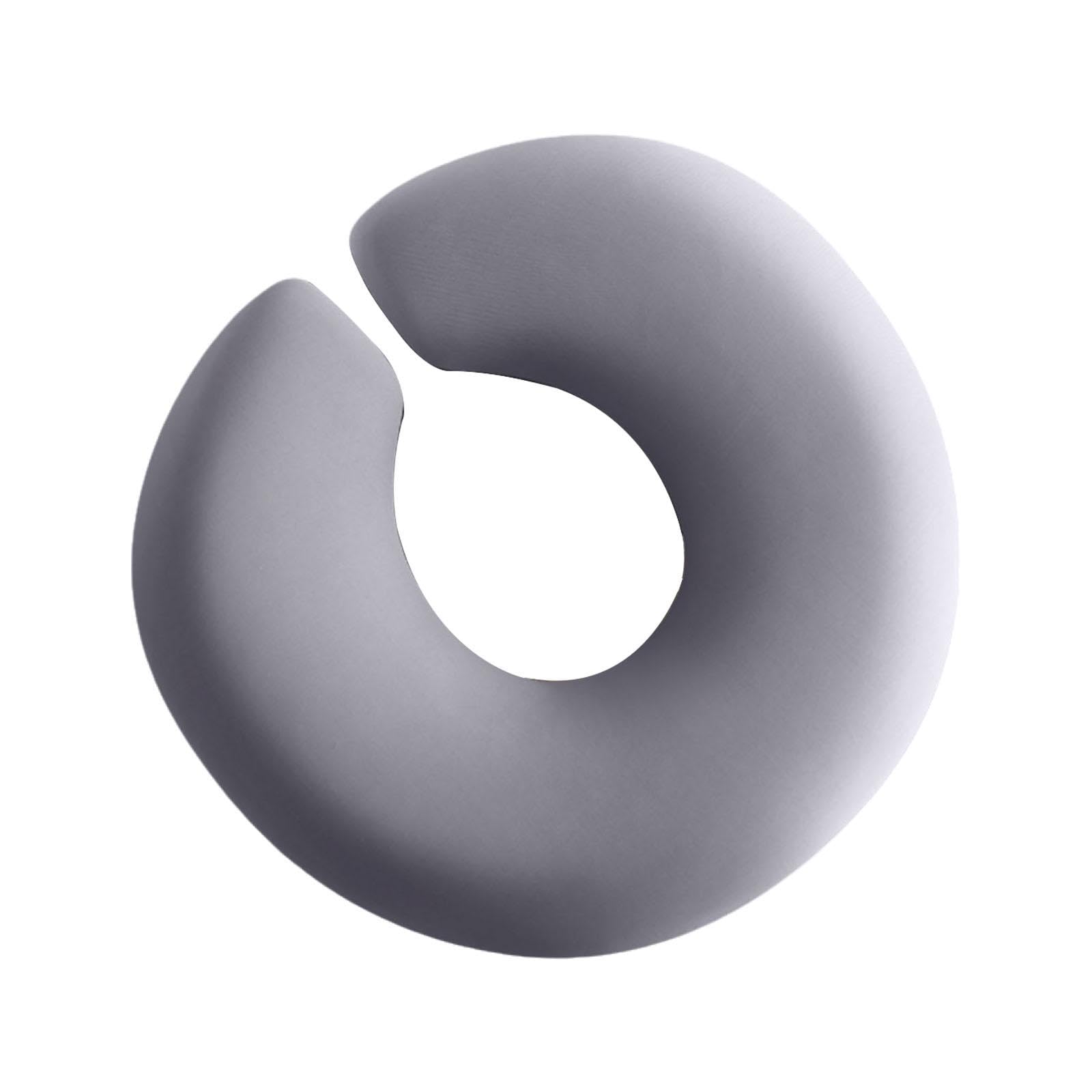 Oreiller abdominal contre les douleurs cervicales en position ventrale gris