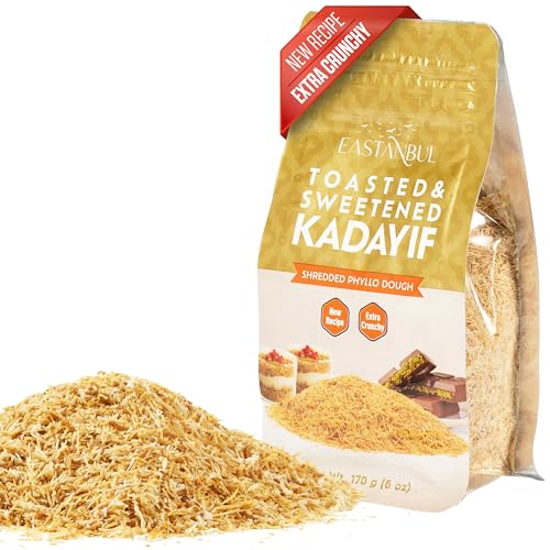 Image of Eastanbul Baked Kataifi, Kadayif, Toasted Katafi, Extra Crunchy, 6oz