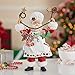 Kurt Adler Fabriche Christmas Chef Santa Figurine, 12-Inch