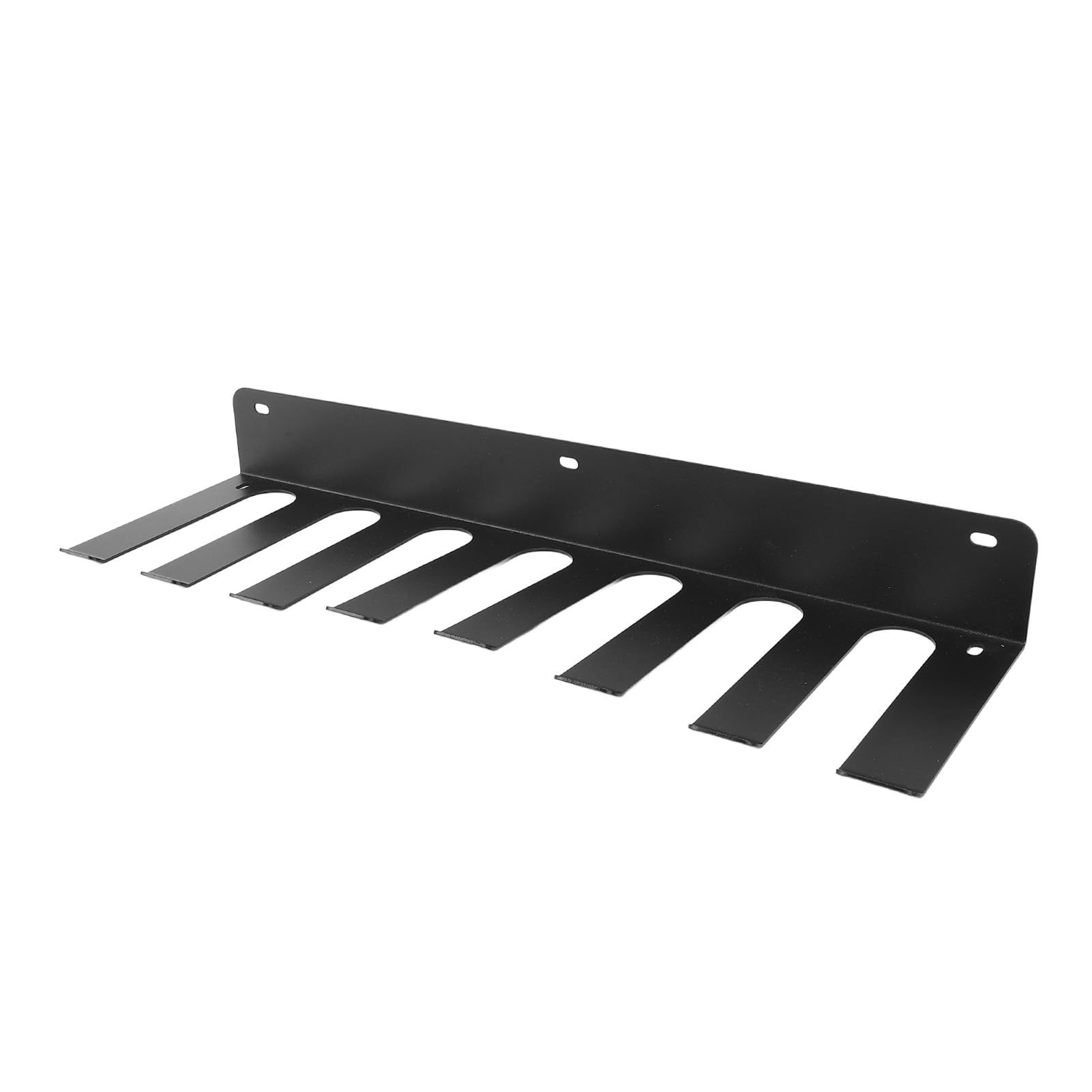 Rack Mural De Rangement Pour équipement De Gym - 8 Crochets, Acier Au Carbone Noir - Pour Bandes, Barres, Cordes à Sauter